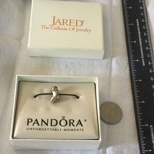 NWT Pandora Christmas Stocking Charm (C617)